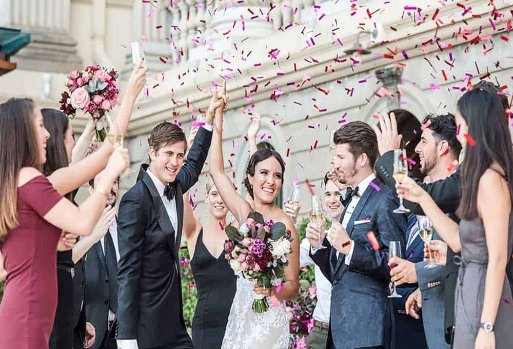 Styled wedding shoot at Customs House.