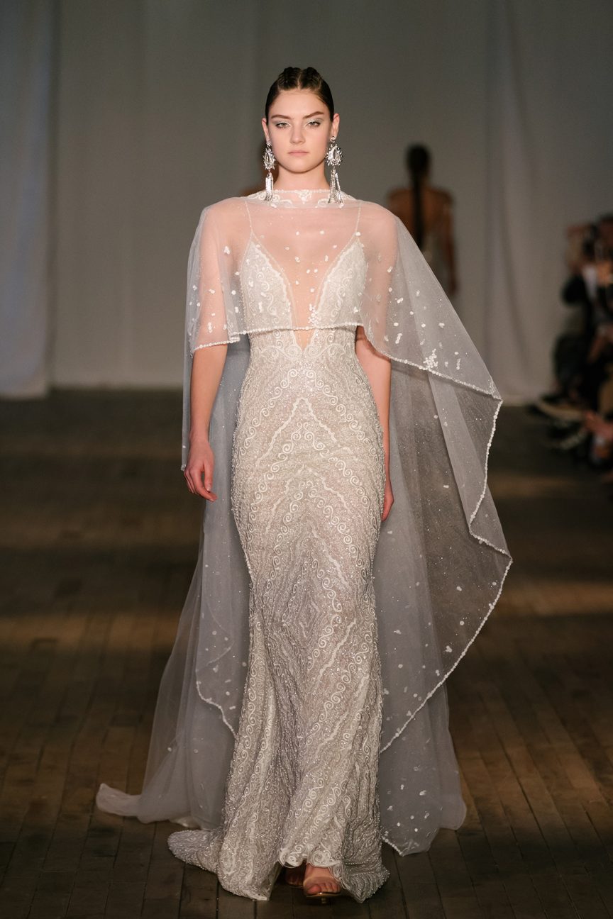 Bridal fashion trends for 2019: Capes - Queensland Brides