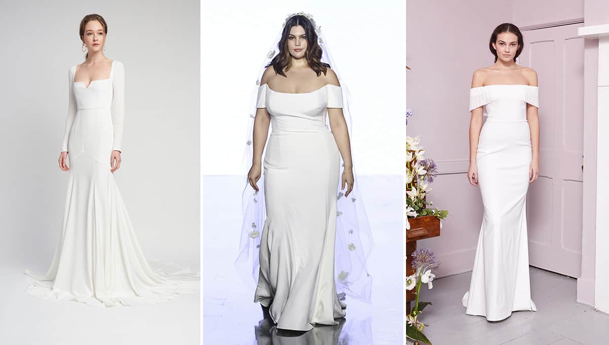 BridalFashionWeekSpring2020CleanSimplicityTrend