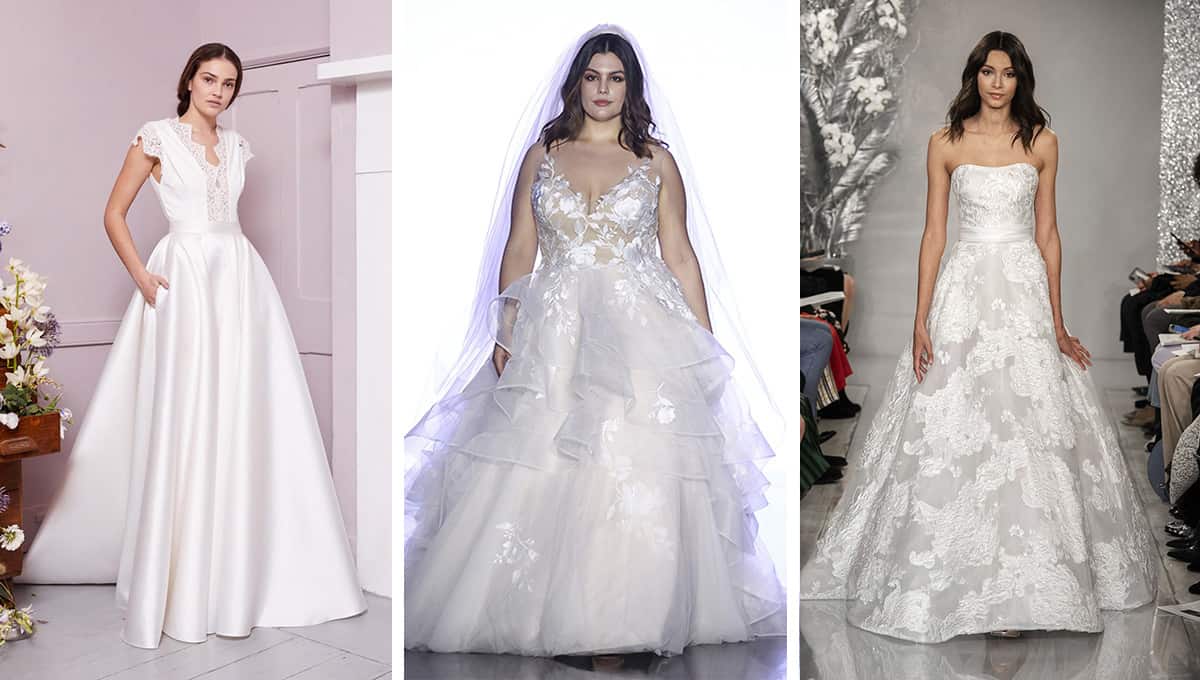 BridalFashionWeekSpring2020TrendsFullSkirtedBallgowns