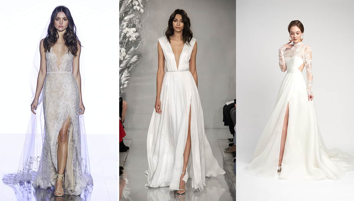 Bridal Fashion Week Spring 2020 trends: Leg-showing splits - Queensland ...