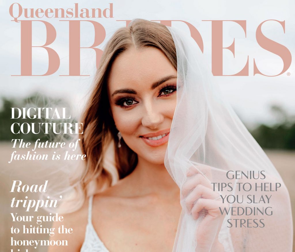 Queensland Brides magazine feature image