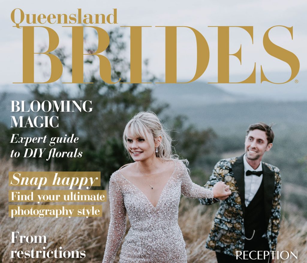 Queensland Brides Autumn Winter 2021 cover