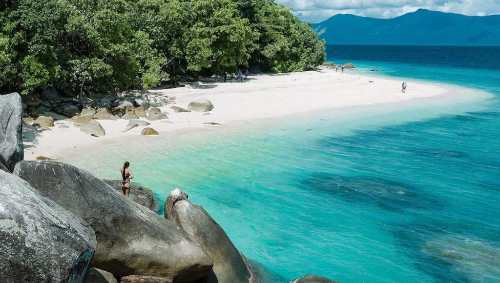 Nudey Beach at Fitzroy Island - the perfect honeymoon spot in Queensland