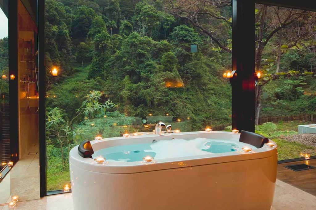 Nestled in the serene Tweed Valley, Crystal Creek Rainforest Retreat offers a secluded honeymoon haven for couples